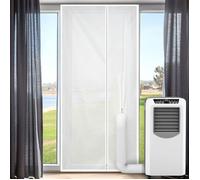 Joint de Porte pour Climatiseurs Mobiles, 90 210 cm Kit Calfeutrage Climatiseur Fenetre, Facile à Installer Ne Nécessite Aucun