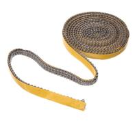 Joint de Porte pour Poêle à Bois en Fibre de Verre, Ruban Adhésif Plat | Étanchéité Résistante à Chaleur, Maintien Sûr, pour Inserts de Cheminée, Fours Industriels, Chaudières et Réparation
