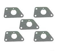 Joint de siège de soupape Reed pour modèles Homelite 65014 et 65014-a Kit de réparation de carburateur de tronçonneuse Matériau durable Installation facile Pièce de rechange (5 pièces)