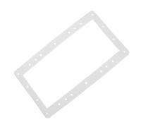 Joint de Skimmer Piscine Rectangulaire en Silicone Blanc, Anti-fuite | Découpe Précise, Montage Sûr, Protège le Liner, pour Parois et Skimmers à Large Ouverture