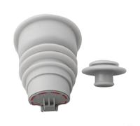 Joint de tuyau de vidange en silicone à 7 couches pour égout avec diamètre réglable pour tuyaux de 35 à 75 mm, étanche et étanche avec protection anti-débordement (45-50 mm)