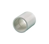 Joint de tuyau en PVC blanc, 20-50mm, support à 4 voies, 5, 6, Angle droit, cadre d'eau plastique, connexion d'angle, bricolage(Straight joint,50mm(1pc))