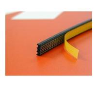 Joint de vitrage EPDM 141 - 12x3 mm - Blanc - Rouleau de 150 m - KISO - 141 3X12 B Blanc G