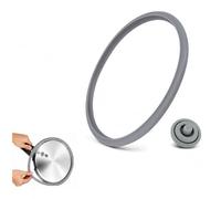 Joint d'Étanchéité 22 cm pour Étanchéité WMF Perfect/Silit Universel | et 1 Soupape Principale, Pièce de Rechange pour Autocuiseur 3 L, 4.5 L, 6.5 L, 8.5 L, Installation Facile
