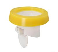 Joint d'étanchéité à bride de toilettes hautement élastique pour tuyaux de 100 mm à 110 mm, blocage automatique avec joint flexible colloïde huileux, noir