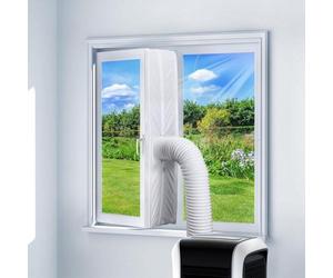 Joint d'étanchéité à l'air pour climatiseur mobile - 300 cm, sans perçage, universel pour fenêtres basculantes et coulissantes