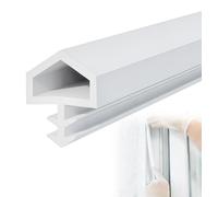 Joint d'étanchéité de 12 mm, en TPE, isolant phonique, de couleur blanche, rouleau de 30 mètres