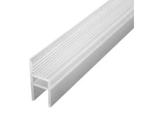 Joint d'étanchéité de douche, joint de porte de douche 3M pour 12mm, joint de rechange en caoutchouc déflecteur d'eau douche porte vitrée, joint de porte de douche joint d'étanchéité de douche (H1