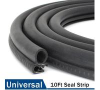 Joint d'étanchéité de garniture de porte de bande de joint d'EPDM de 10FT avec l'ampoule latérale de PVC antipoussière