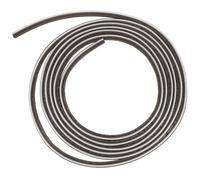 Joint D'étanchéité de Porte en Caoutchouc, Bande Anti-froid | Encadrement de Porte, Usage Maison ou Entreprise, Profil Mince Flexible, Couleur Café, PVC Écume