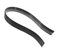 Joint D'étanchéité de Porte en Gel à Trois Trous Noir | Silicone Adhésif, Isolation Thermique et Froide, du Bruit, pour Partie Inférieure de Porte