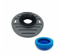Joint d'Étanchéité de Toilette Anneau Bague Collerette Bride en PVC pour Montage Stable et Sûr Empêche Infiltrations et Émanations Installation, color to 2