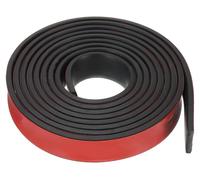 Joint d'étanchéité en caoutchouc auto-adhésif 3M, dimensions 25 x 5 mm, couleur noire
