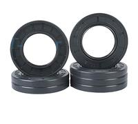 Joint d'étanchéité en caoutchouc Nitrile butadiène, 5 pièces, ID 21/21.9/22mm OD 26-56mm, couvercle à Double lèvre avec ressort(22x30x5mm)