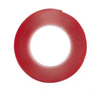 Joint d'étanchéité en silicone pour foyer de cheminée en verre, 6 mm de large x 2 mm d'épaisseur, bande de protection transparente pour plaque de base de poêle, 5 m