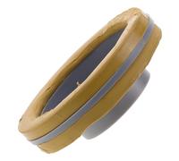 Joint D'étanchéité Épais en Caoutchouc pour Bride de Cuvette Wc | Double Couche Anti-fuite, Installation Rapide, Compatible Cuvettes Rondes ou Allongées, Raccordement à Conduite D'évacuation