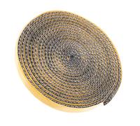 Joint D'étanchéité Plat en Fibre de Verre 12mm 3m | Installation Rapide sans Colle, Étanchéité Hermétique, Prévention des Fuites D'air pour Poêles à Pellets et Cheminées