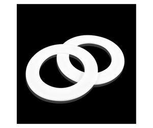 Joint d'étanchéité plat en PTFE DN15-DN300, utilisé for la bride DN15-DN300(DN100 158x108x3mm)