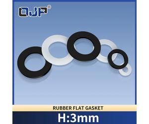 Joint d'étanchéité plat H3mm M2-M42 en caoutchouc fluoré silicone nitrile NBR VMQ FKM, résistant à l'usure, absorbant les chocs, étanche Silicone rubber