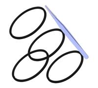 Joint D'étanchéité pour Bouteille, Lot 16 à 20 Oz en Silicone Noir | Joints de Couvercle, pour Gobelets Isolants et Contenants Alimentaires, avec Pince, Remplacement Facile