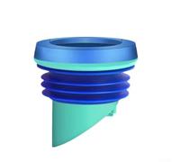 Joint d'étanchéité pour bride de toilette conçu pour tuyaux de vidange de 100 mm 110 mm avec construction ABS et élément d'étanchéité en silicone (B)