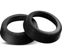 Joint d'étanchéité pour corps de pompe, en cuir, type 75, noir, 2 pièces
