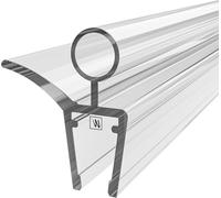 Joint d'étanchéité pour porte de douche - Bande d'étanchéité pour douche - Pour maintenir l'humidité à distance dans la salle de bain - Transparent et esthétique - 100 cm - Transparent