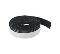 Joint d'étanchéité pour porte de four - 2,5 m - Résistant à la chaleur - Haute température - Pour couvercle de grille de barbecue - Bande de réparation pour poêle Kamado