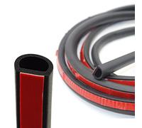 Joint d'étanchéité pour porte de voiture - 5 m de long - Type D - Auto-adhésif - En caoutchouc - Bourrelet à isolation sonore