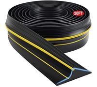 Joint d'étanchéité universel en caoutchouc pour porte de garage, bande de remplacement coupe-froid pour bas de porte, étanche, 6 m de long