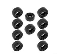 Joint d'huile de type TC pour double lèvre 14 x 25 x 8 mm en caoutchouc noir pour tronçonneuse et équipement électrique extérieur, bague d'étanchéité de vilebrequin, pièce unique (10 pièces)