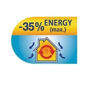Joint d'isolation pour portes et fenêtres - TESA MOLL - Profil P - Marron - Caoutchouc - Isolant