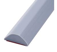 Joint Douche Bande Imperméable Pliable De Silicone Barrage Eau Douche Autocollante Joint Barrière Porte Douche Pliable Et Système Rétention Etancheite (1M,Gris)