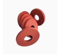 Joint en mousse de Silicone M12, bague d'étanchéité en éponge résistante aux hautes températures for Joints de tuyaux 10 pièces(12x22x2mm)