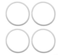 Joint en Silicone Transparent pour Cocotte-Minute 18-32cm - Remplacement Résistant à la Chaleur pour Autocuiseur en Alliage d'Aluminium(A 26cm)