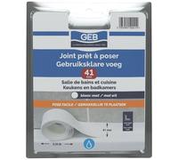 Joint étanchéité préformé 3m35 x22mm blanc