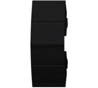 Anti pince-doigts - 1 joint large et 1 joint étroit - Euro Plus noir ELLEN