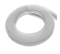 Joint Fenetre Pvc Rainure Custom Solide Silicone caoutchouc de plate Barre lumière Bande jointure Strip résistance à la chaleur haute température transparente(3.0M_3.0MM_20MM)