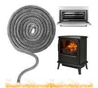 Joint Insert Cheminée 12mm x 2.5m - Fibre de Verre, Joint Poele a Bois | Joint pour Poele a Bois, Joint Vitre Insert Cheminée, Joint de Cheminée Insert, Haute Température, pour Cheminée
