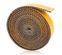 Joint Insert Cheminée Joindre Joint Autocollant Fibre Verre 3mm x 10mm x 3m Poêle à Bois Porte de Cheminée