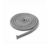 Joint Insert Cheminée, Joint pour Poele a Bois, Joint en Fibre de Verre | Résistant aux Hautes Températures, Joint Tressé pour Insert et Poêle, Corde de Remplacement pour Poêle ou Cheminée (8mm x 3m)