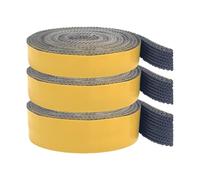 Joint Insert Cheminée Résistant à la Chaleur - Joint Vitre Poêle à Bois Auto-Adhésif et Joint Poêle à Granulés - Pour Porte de Four, Poêle à Chauffage - Accessoires pour Cheminée (2mm x 25mm x 3m)