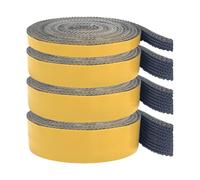 Joint Insert Cheminée Résistant à la Chaleur - Joint Vitre Poêle à Bois Auto-Adhésif et Joint Poêle à Granulés - Pour Porte de Four, Poêle à Chauffage - Accessoires pour Cheminée (3mm x 20mm x 3m)