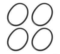 Joint Isolant en Silicone Résistant aux Intempéries 4pcs(Round) | Matériau silicone pour durable, résistance pour usure, couleur noire, lot 4 , installation facile
