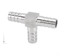 Joint pagode en forme de T en acier 304 pour connecteur de gaz à dégagement | Horizontal pour la conception en T, contrôle efficace du flux, pour un raccord à dégagement rapide, flexibilité de plomberie