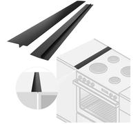 Joint plan de travail cuisine, 2 bandes de 63 cm de long, baguette finition plan de travail cuisine,pour l'étanchéité entre les cui