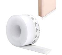 Joint Porte Calfeutrage Bas de Porte 5M Bande d'Étanchéité Autocollante Boudin de Porte Douche Garage Fenetre(45mm)