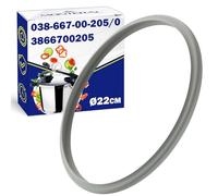 Joint pour Cocotte Minute - Diamètre Ø 22 cm - 038-667-00-205/0 3866700205 pour Fissler - Garantie de 10 Ans - MONTERAL