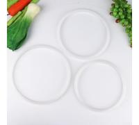 Joint Silicone Autocuiseur 22cm Remplacement Étanche(White 6 Quarts) | Compatible séries Silit et autres, diamètre intérieur 22mm, extérieur 24.5mm, ajustement sécurisé