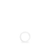 Qwetch Joint silicone d'étanchéité pour bouteille isotherme 260/500 ml Blanc TU